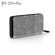Swarovski Crystals Glitter Retro Wallet - Her Jewellery