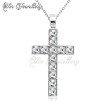Swarovski Crystals Crystal Cross Pendant - Her Jewellery