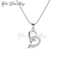 Swarovski Crystals Petite Heart Pendant - Her Jewellery