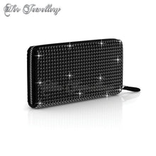 Swarovski Crystals Glitter Retro Wallet - Her Jewellery