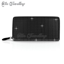 Swarovski Crystals Glitter Retro Wallet - Her Jewellery