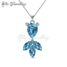 Swarovski Crystals Goldfish Pendant‏ - Her Jewellery