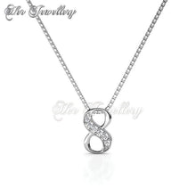 Swarovski Crystals Number Pendant - Her Jewellery