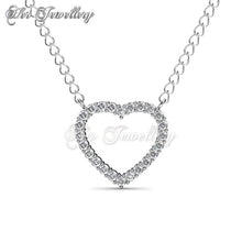 Swarovski Crystals Just Sweet Love Pendant - Her Jewellery