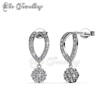 Swarovski Crystals Oro Earrings - Her Jewellery