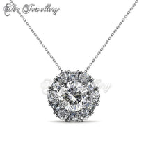 Swarovski Crystals Sunshine Pendant - Her Jewellery