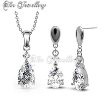 Swarovski Crystals Princess Set - Her Jewellery