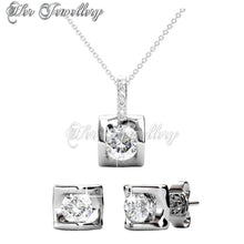 Swarovski Crystals Eternal Love Set - Her Jewellery