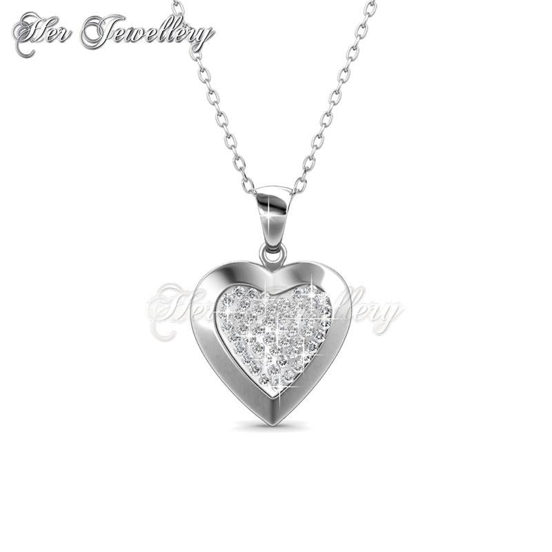 Swarovski Crystals Tingle Locket Pendant - Her Jewellery