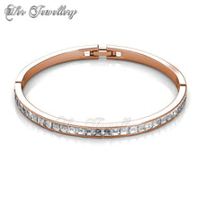 Swarovski Crystals Chic Bangle - Her Jewellery