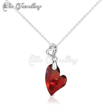 Swarovski Crystals Purely Heart Pendant - Her Jewellery