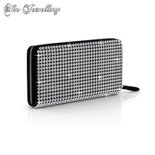 Swarovski Crystals Glitter Retro Wallet - Her Jewellery
