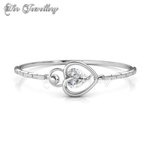 Swarovski Crystals Lovsie Bangle - Her Jewellery