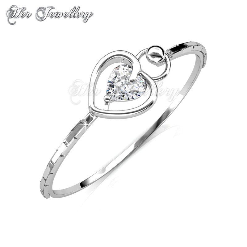 Swarovski Crystals Lovsie Bangle - Her Jewellery