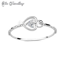 Swarovski Crystals Lovsie Bangle - Her Jewellery