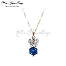 Square Coral Pendant