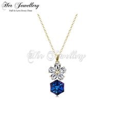 Square Coral Pendant