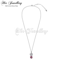 Square Coral Pendant