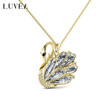 Crystal Swan Pendant