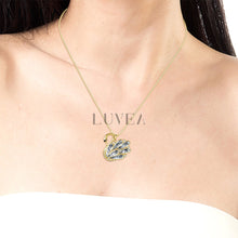 Crystal Swan Pendant
