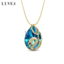 Enchanted Crystal cum Brooch Pendant