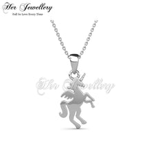 Crystal Unicorn Pendant