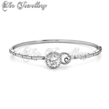 Crystal Crown Bangle